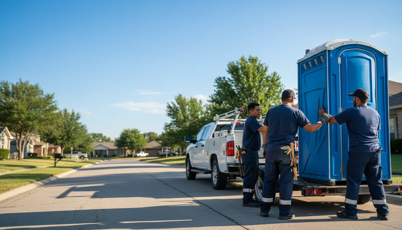 Portable Toilet Rental in Hagarville, AR near me